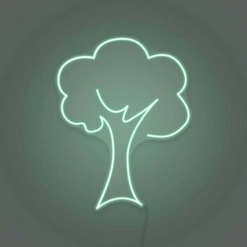 Baum LED-Neonschild für Wohnzimmer und Kinderzimmer