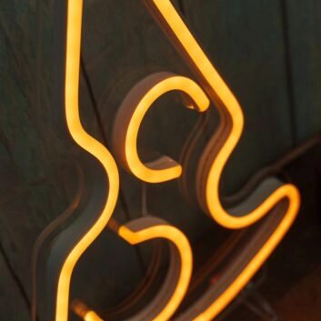 Zauberhut LED-Neonschild für Wohnzimmer Bar