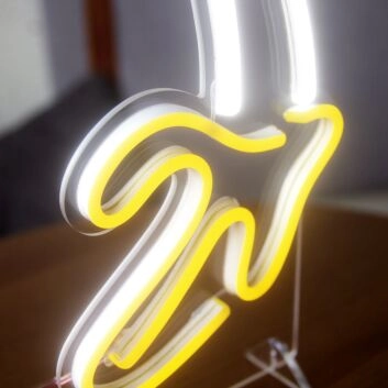 Banane LED-Neonschild für Küche Café