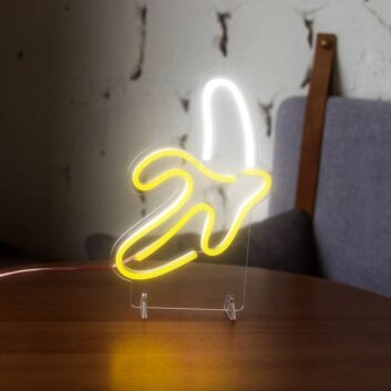 Banane LED-Neonschild für Küche Café