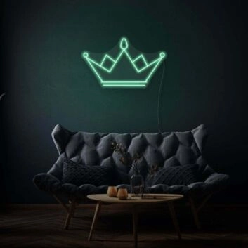 Krone LED-Neonschild Wohnzimmer Schlafzimmer