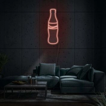 Colaflasche LED-Neonschild Wohnzimmer Bar