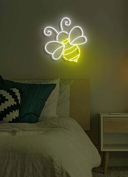 Biene LED-Neonschild für Schlafzimmer oder Kinderzimmer
