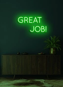 Way to go! Neon Celebratory Congratulation for Achievements and Milestones