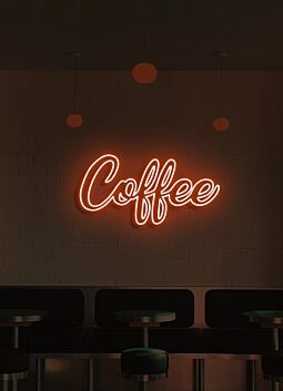 Coffee Neon Buzz for Café Corners