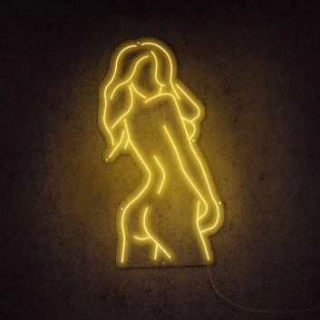 Siluette einer Frau LED-Neonschild für Bar Club