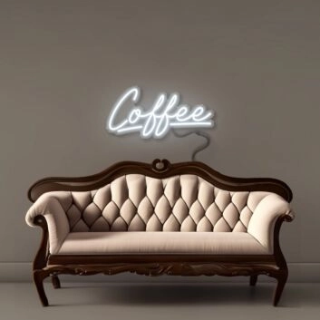Coffee LED-Neonschild für Café und Küche