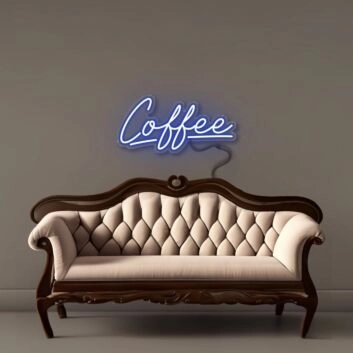 Coffee LED-Neonschild für Café und Küche