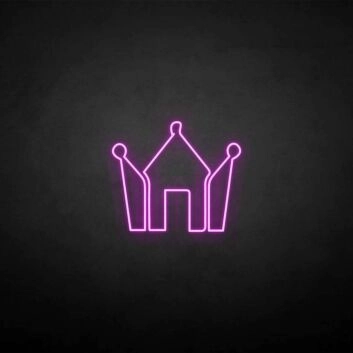 Schloss Symbol LED-Neonschild Wohnzimmer Kinderzimmer