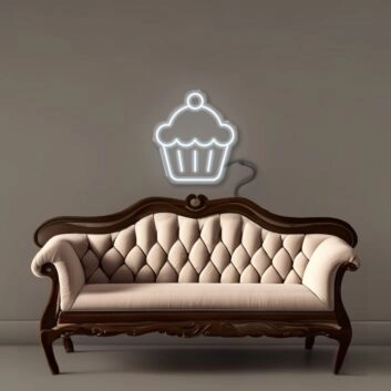 Cupcake LED-Neonschild für Café Küche