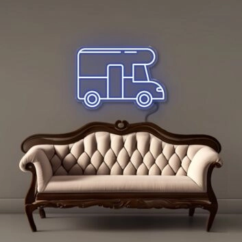 Wohnmobil LED-Neonschild für Wohnzimmer oder Campingplatz