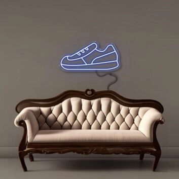 Sportschuh LED-Neonschild für Sneakerladen und Wohnzimmer