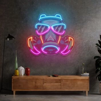 Gaming-Kopfhörer LED-Neonschild für Wohnzimmer oder Gamingzimmer