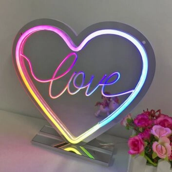 love LED-Neonschild Wohnzimmer Schlafzimmer