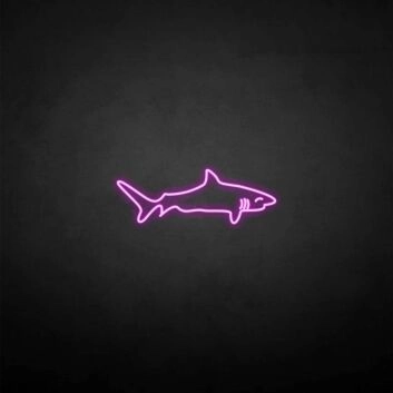 Hai LED-Neonschild für Bar oder Wohnzimmer