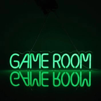 GAME ROOM LED-Neonschild für Spielzimmer