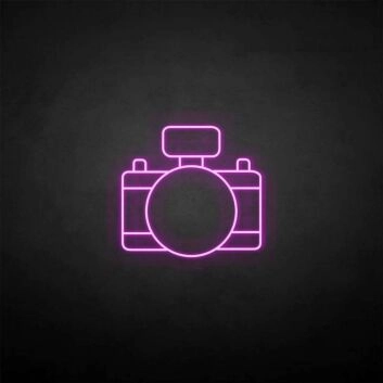 Fotokamera LED-Neonschild für Studio und Fotogeschäft