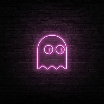 Videospiel Geist LED-Neonschild Gamingzimmer
