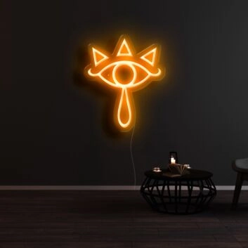 Symbol des Auges der Wahrheit LED-Neonschild Gamingzimmer Wohnzimmer