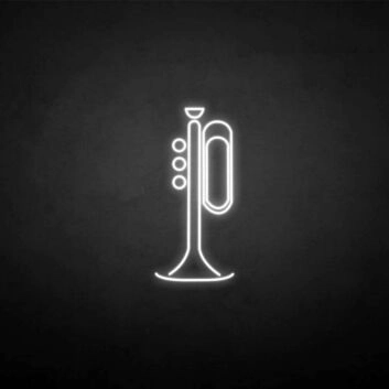 Trompete LED-Neonschild Musikstudio Bar