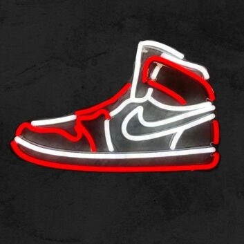 Sneaker LED-Neonschild für Sneaker Store und Wohnzimmer
