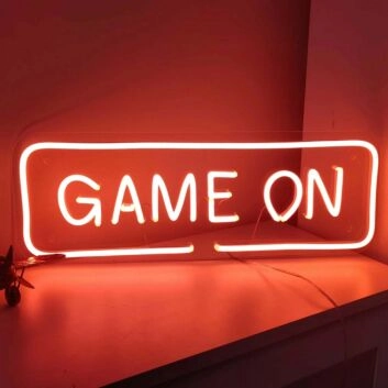 GAME ON LED-Neonschild für Gaming Zimmer