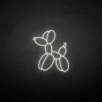 Ballonhund LED-Neonschild Wohnzimmer Kinderzimmer