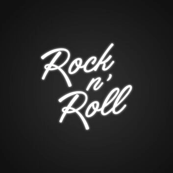 Rock n' Roll LED-Neonschild für Bar Club