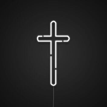 Kreuz LED-Neonschild für Kirche und Andachtsraum