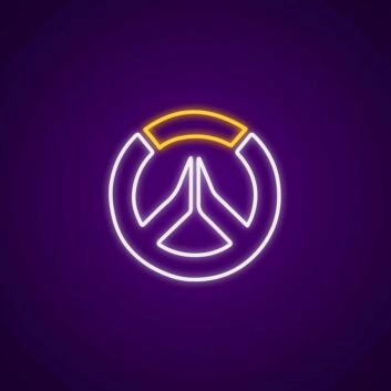 Gaming Logo Symbol LED-Neonschild für Gaming und Wohnzimmer