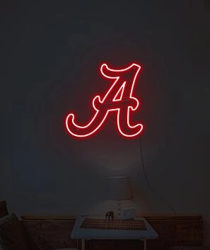 Buchstabe A LED Neonschild für Wohnzimmer und Schlafzimmer