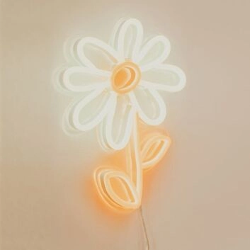 Gänseblümchen LED-Neonschild Wohnzimmer Schlafzimmer