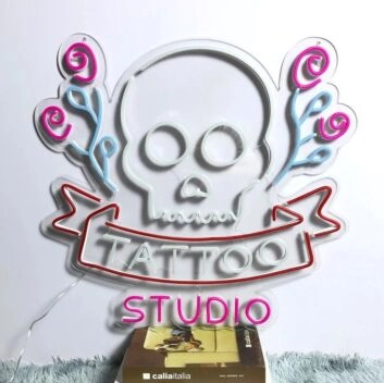 TATTOO STUDIO LED-Neonschild für Tattoo Studio