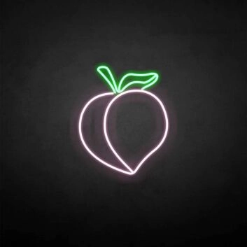 Pfirsich LED-Neonschild Küche Bar