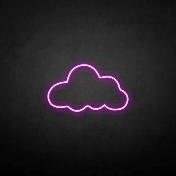 Wolke LED-Neonschild Wohnzimmer Kinderzimmer