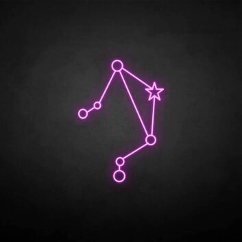 Sternbild mit Sternsymbol LED-Neonschild Wohnzimmer Schlafzimmer