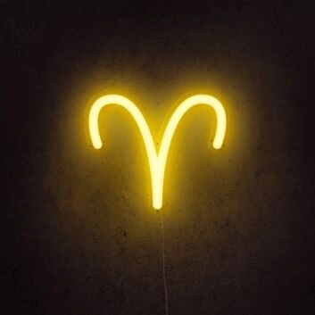 Widder Sternzeichen Symbol LED-Neonschild Wohnzimmer Schlafzimmer