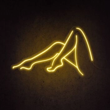 Beine einer Frau LED-Neonschild für Bar Club