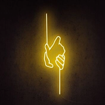 Händereichen Symbol LED-Neonschild Wohnzimmer Büro