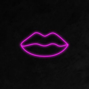 Lippen Symbol LED-Neonschild für Bar Club