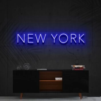 NEW YORK LED-Neonschild Wohnzimmer Büro