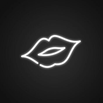 Lippen LED-Neonschild für Bar und Club