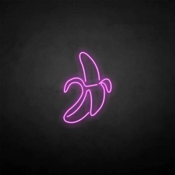 Banane LED-Neonschild für Küche oder Bar