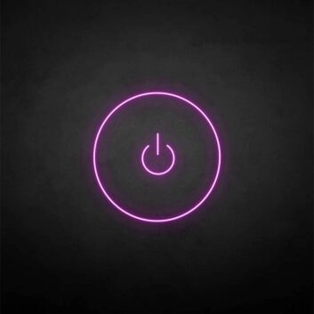 Einschaltzeichen LED-Neonschild Gaming Home Office