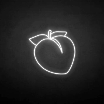 Pfirsich LED-Neonschild Küche Bar