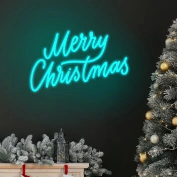 Merry Christmas LED-Neonschild Wohnzimmer Weihnachtsdekoration