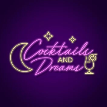 Cocktails and Dreams LED-Neonschild für Bar Club