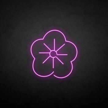 Kirschblüte LED-Neonschild Wohnzimmer Schaufenster