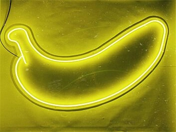 Banane LED-Neonschild für Küche Bar
