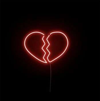 Brighten your home, office, or bar corners with emotions using the Broken Heart LED Neon Sign.
